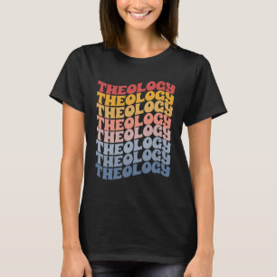 T-shirt Théologie Foi et Étude Religieuse