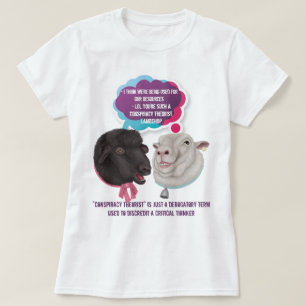 T-shirt théoricien de la conspiration