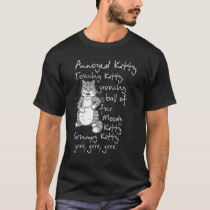 T-shirt Théorie de chaîne de fils de chat
