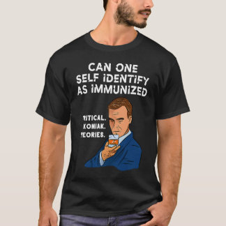 T-shirt Théorie De Course Critique Il Ne S'Identifie Pas C