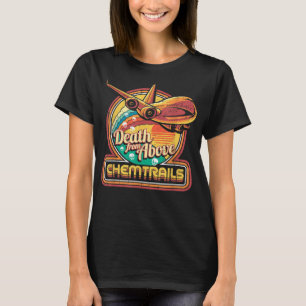 T-shirt Théorie de la conspiration Chemtrails Jet Plane Sk