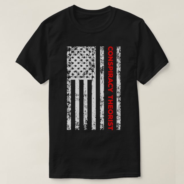 T-shirt Théories du complot 1 (Design devant)