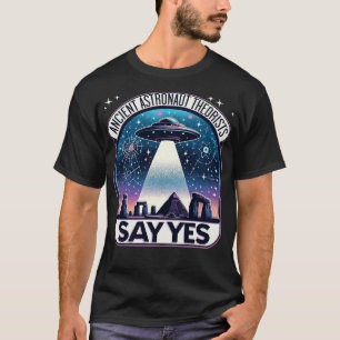 T-shirt Théoristes des astronautes anciens - Dites Oui Des
