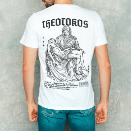 T-shirt "Theotokos" Marie, foi chrétienne