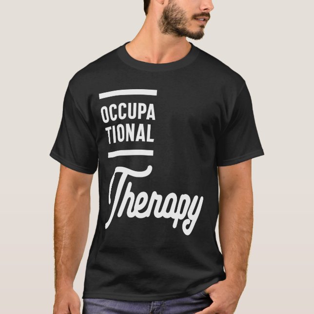 T-shirt Thérapeute du coeur OT (Devant)