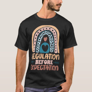 T-shirt Thérapeute en autisme de régulation avant l'attent