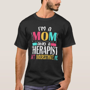 T-shirt Thérapeute Maman Psychologue Travailleuse Sociale
