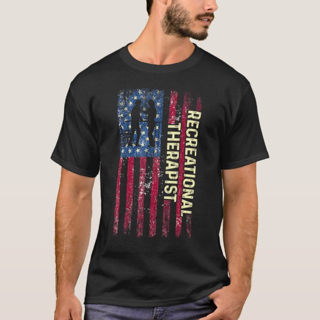 T-shirt Thérapeute récréative Thérapie récréative Rt 5 (Devant)