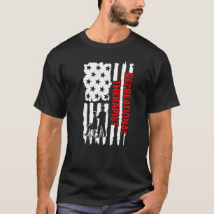 T-shirt Thérapeute récréative Thérapie récréative Rt 9