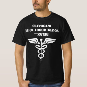 T-shirt Thérapeute respiratoire Cadeau Relax Vous êtes inj
