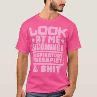 T-shirt Thérapeute respiratoire Diplôme 1