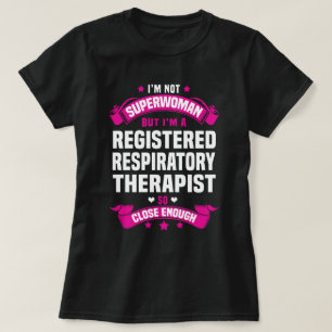 T-shirt Thérapeute respiratoire enregistrée