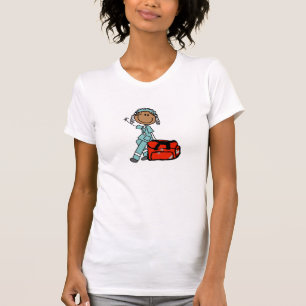 T-shirt Thérapeute respiratoire féminin ou EMT