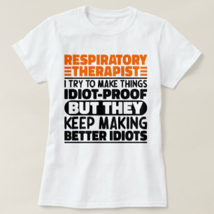 T-shirt Thérapeute Respiratoire J'Essaie De Rendre Les Cho