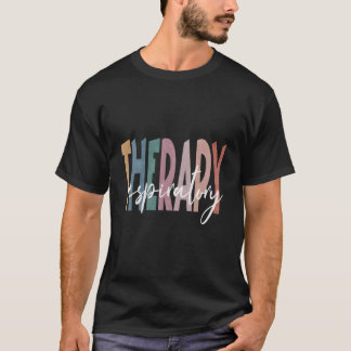 T-shirt Thérapeute respiratoire Rt Rta Retro Distres Vinta