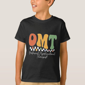 T-shirt Thérapeute Rétro Orofacial Myofonctionnel Omt Ment