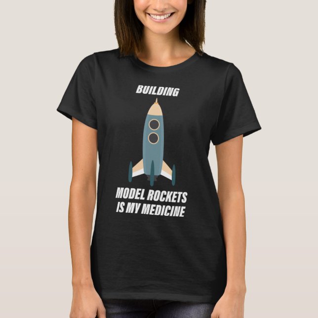 T-shirt Thérapie Construire Modèle Rockets Est Mon Ho Médi (Devant)