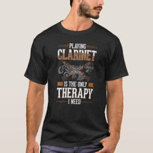 T-shirt Thérapie de clarinette Clarinettiste Premium
