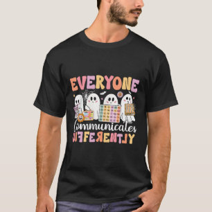 T-shirt Thérapie De La Parole Tout Le Monde Communiquer Di