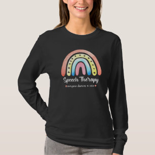 T-shirt Thérapie de la parole Tout le monde mérite une voi