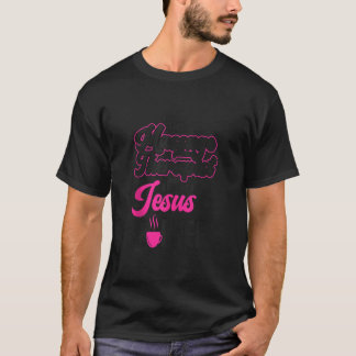 T-shirt Thérapie de massage autorisée Café Jesus Fa