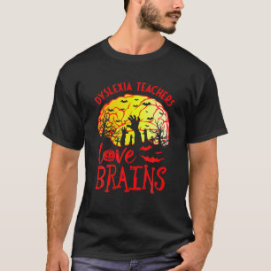 T-shirt Thérapie dyslexique Halloween - Dyslexie Enseignan
