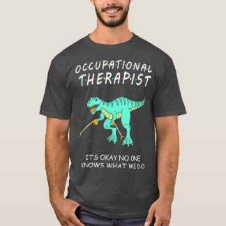T-shirt Thérapie ergothérapeute de l'extérieur Insperation