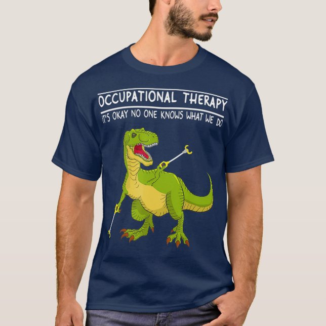 T-shirt Thérapie ergothérapeute de l'extérieur Insperation (Devant)