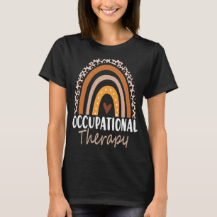 T-shirt Thérapie ergothérapie OT Thérapiste OT Mois Leopar