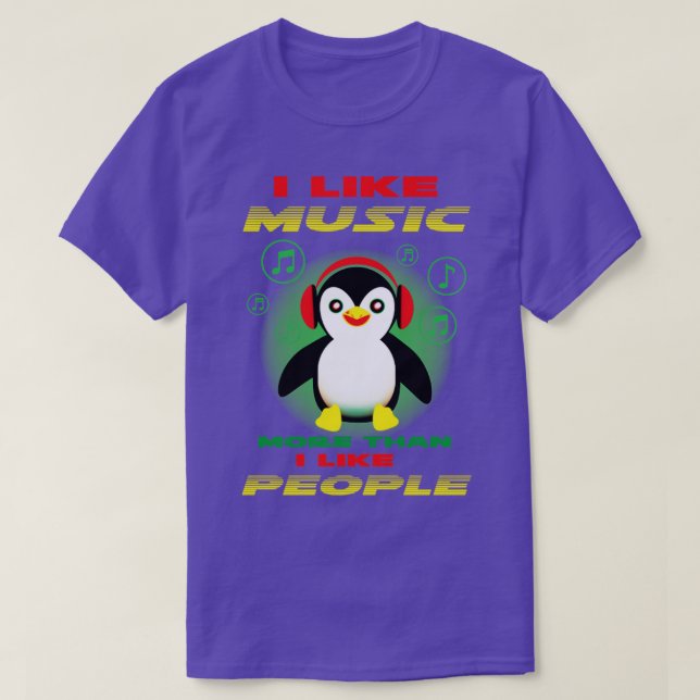 T-shirt Thérapie musicale (Design devant)