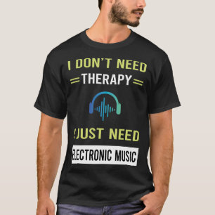 T-shirt Thérapie Musique électronique
