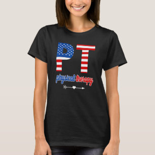 T-shirt Thérapie physique 4 juillet Design Cool Physique