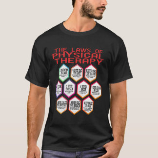 T-shirt Thérapie Physique Les Lois Physique Et Psychologiq