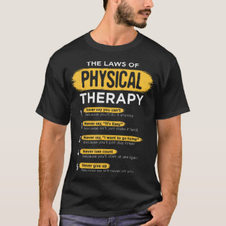 T-shirt Thérapie physique Mois du thérapeute-cadeau