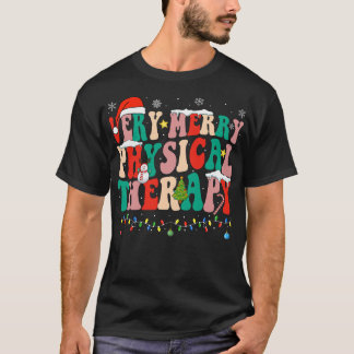 T-shirt Thérapie physique très joyeuse Thérapeute en physi