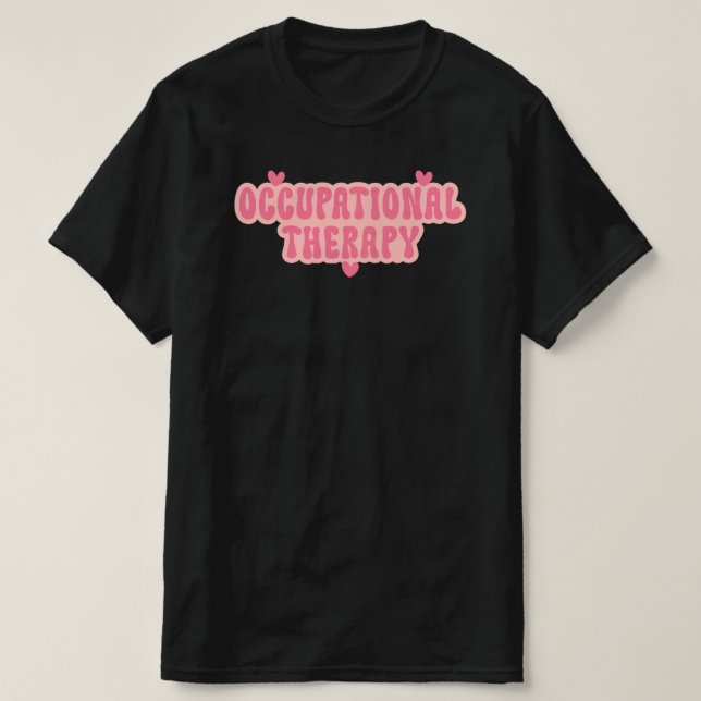 T-shirt Thérapie professionnelle OT (Design devant)