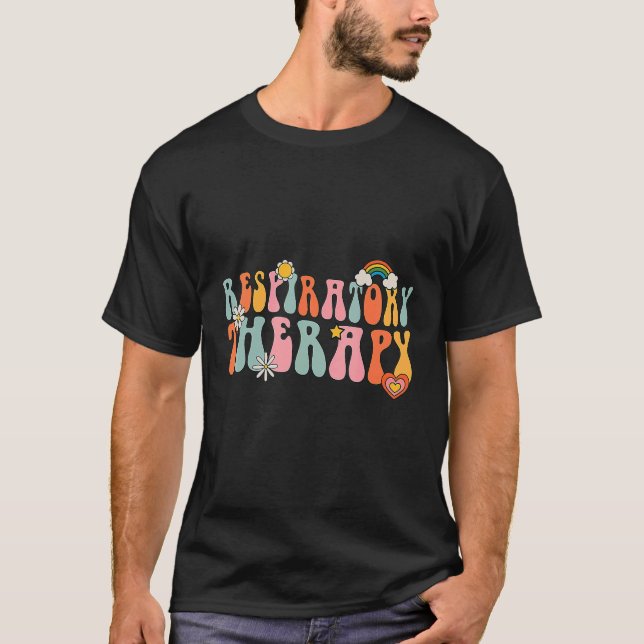 T-shirt Thérapie respiratoire Thérapeute RT Soins de la se (Devant)