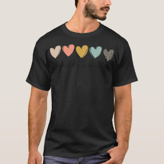 T-shirt Thérapie vocale Coeurs léopard Voix Voie Langue