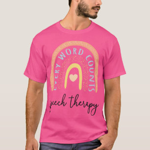 T-shirt Thérapie vocale II Chaque mot compte