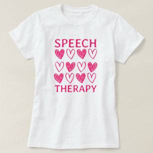 T-shirt Thérapie vocale mignonne orthophoniste