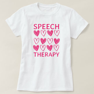 T-shirt Thérapie vocale mignonne orthophoniste