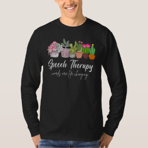 T-shirt Thérapie vocale SLP Voix Pathologie mignonne