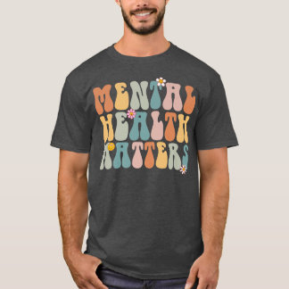 T-shirt Thérapies mentales pour la santé mentale