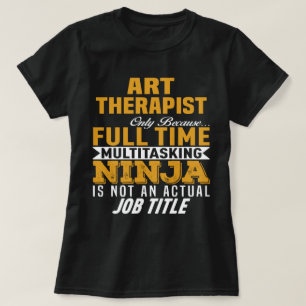 T-shirt Thérapiste artistique