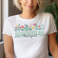 Thérapiste respiratoire floral