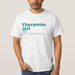 T-shirt Theremin Girl - Theremin