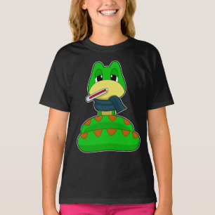 T-shirt Thermomètre de fièvre de serpent