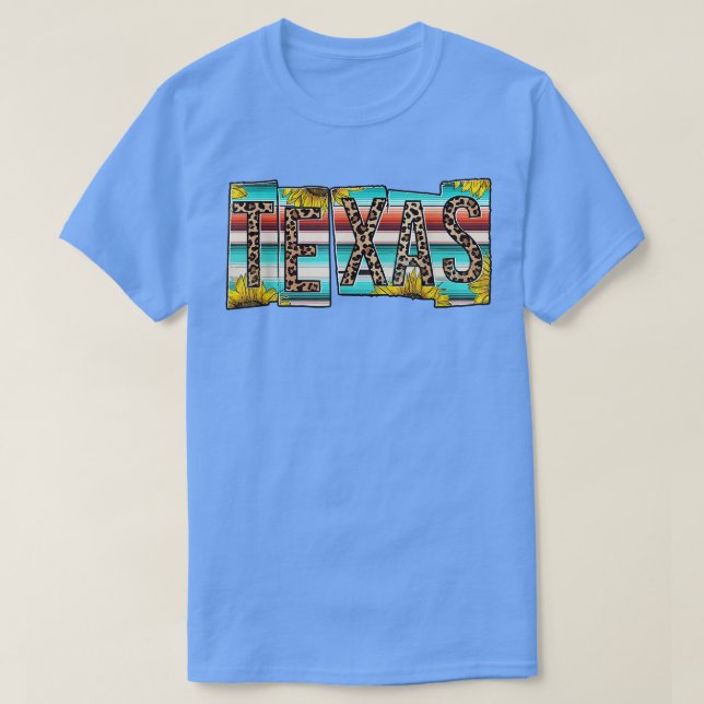 T-shirt Thés rétro en bois de tournesol occidental  (Design devant)