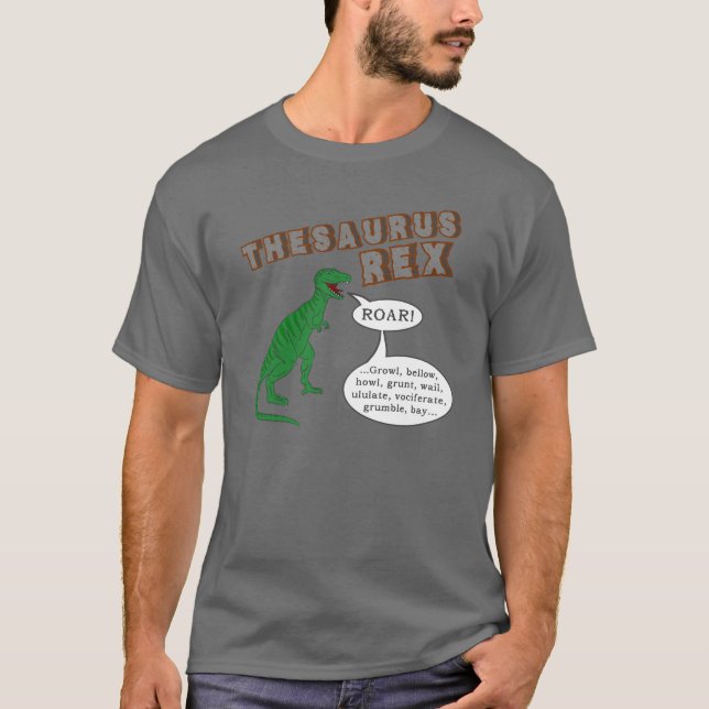 T-shirt Thésaurus Rex (Devant)