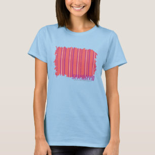 T-shirt Thin Stripes Pink 2